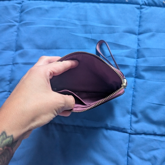 Coach Plum Purple Wristlet - Picture 6 of 6